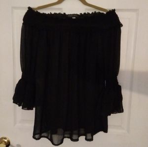 Off the shoulder blouse